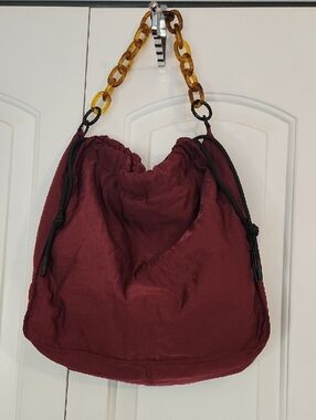 Rotunda | Sant Hobo Bag Bordeaux Burgundy